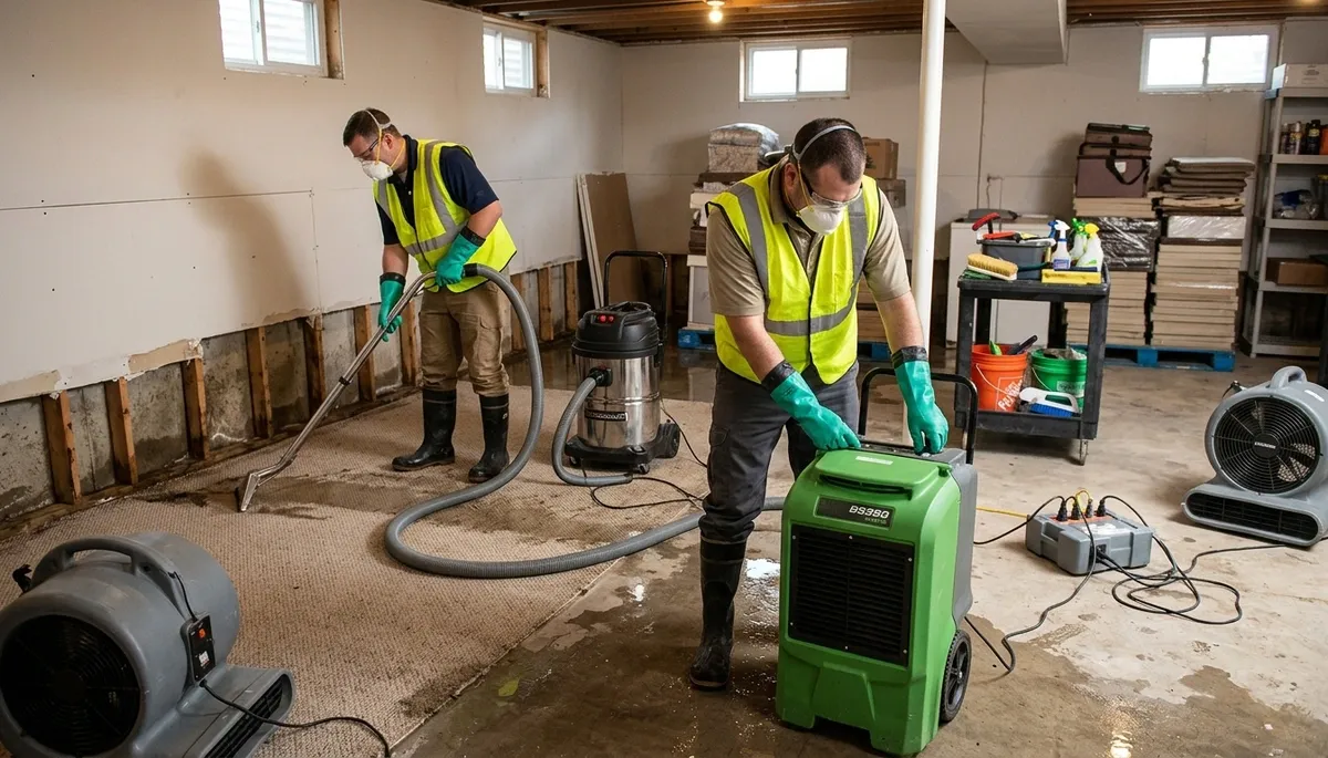 Basement Flood Cleanup Image 2