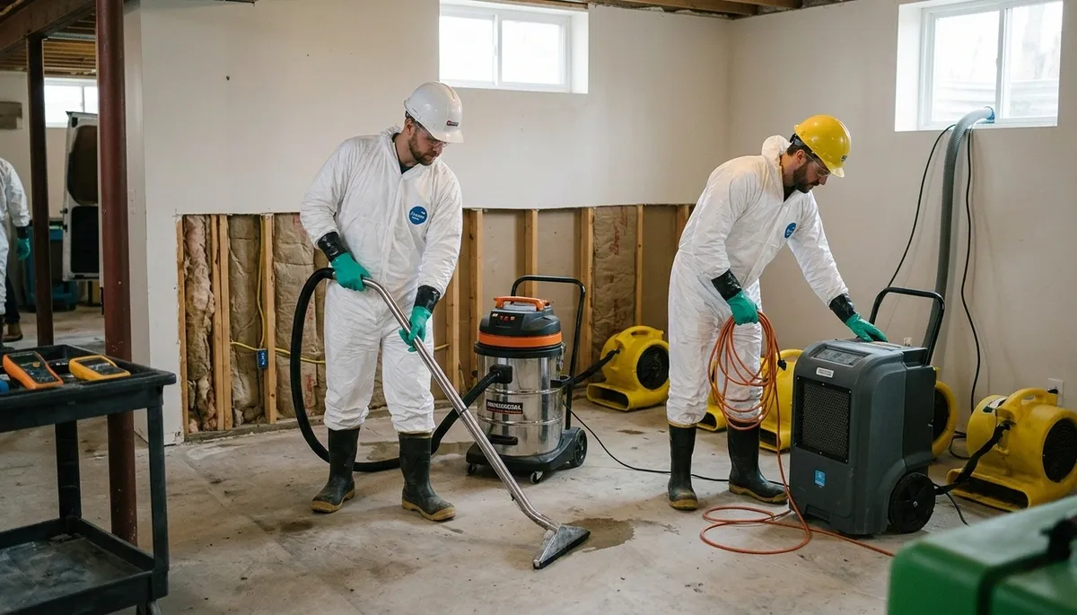 Basement Flood Cleanup Image 3