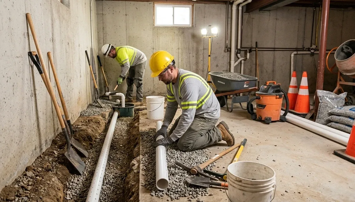 Basement Waterproofing Image 3