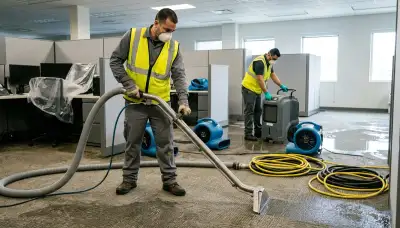 Emergency water removal service for a Winston-Salem, NC home