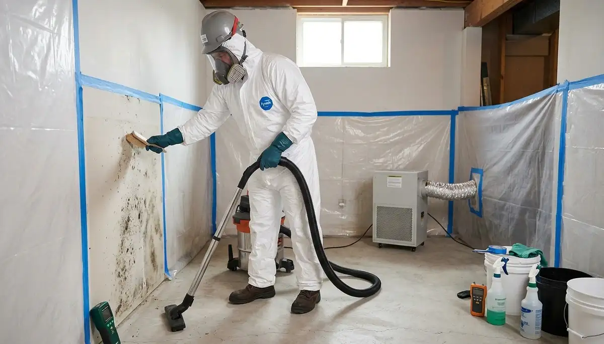Professional mold removal service for a Winston-Salem, NC home
