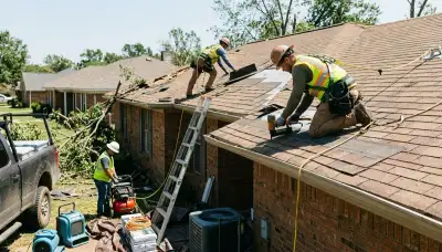 Storm damage restoration service for water-damaged homes in Winston-Salem, NC
