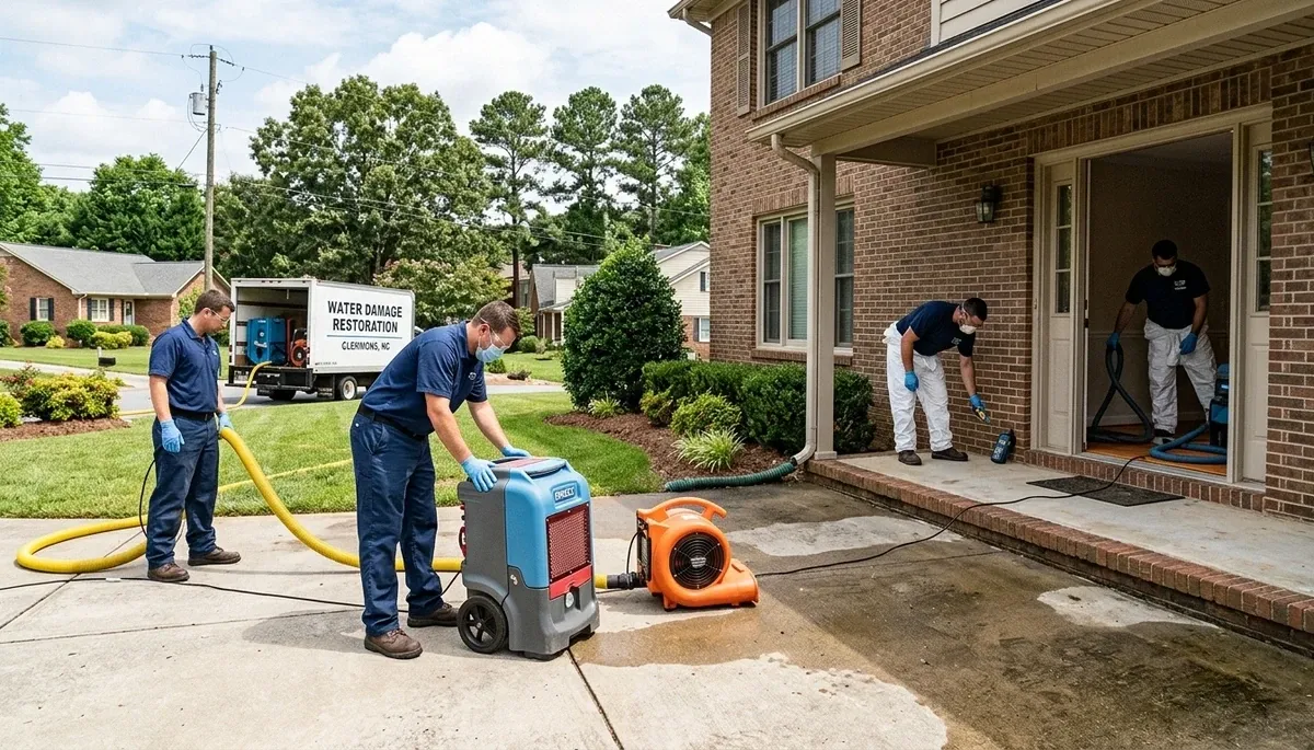 Water Damage Clemmons Nc Image 1