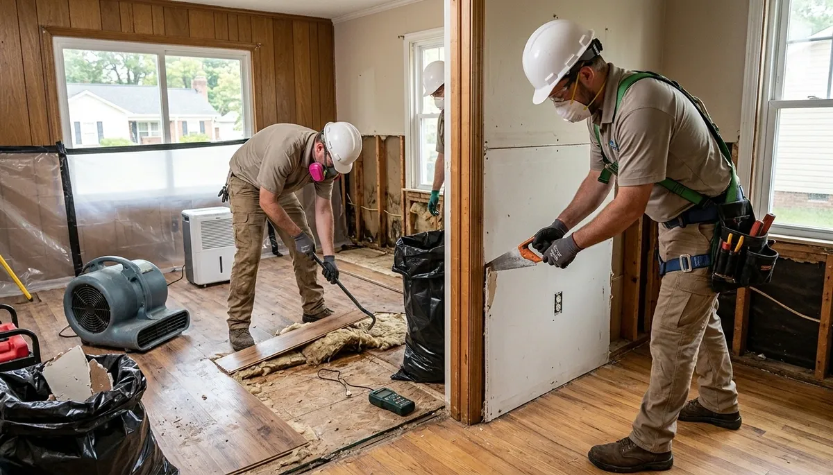 Water Damage King Nc Image 1