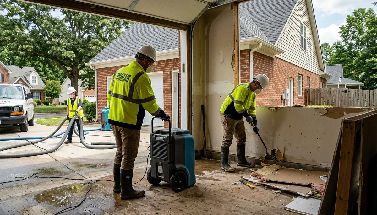 Water Damage Lewisville Nc Image 3