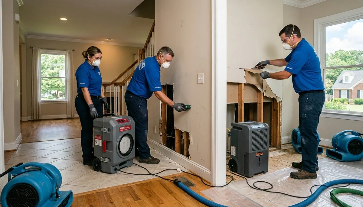 Water Damage Oak Ridge Nc Image 1
