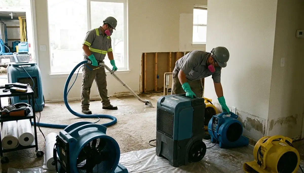Water damage restoration services for homes in Winston-Salem, NC