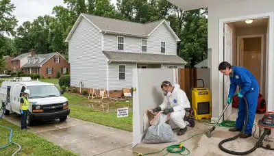 Water damage restoration services in Winston-Salem, NC by local water damage experts