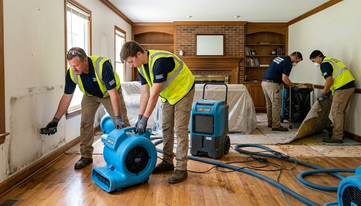 Water Damage Walkertown Nc Image 1