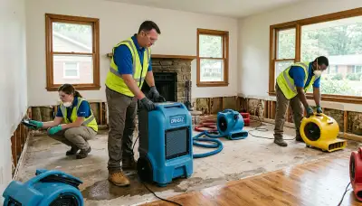 Water damage restoration services in Winston-Salem, NC