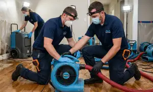 Emergency water damage restoration service in Winston-Salem, NC
